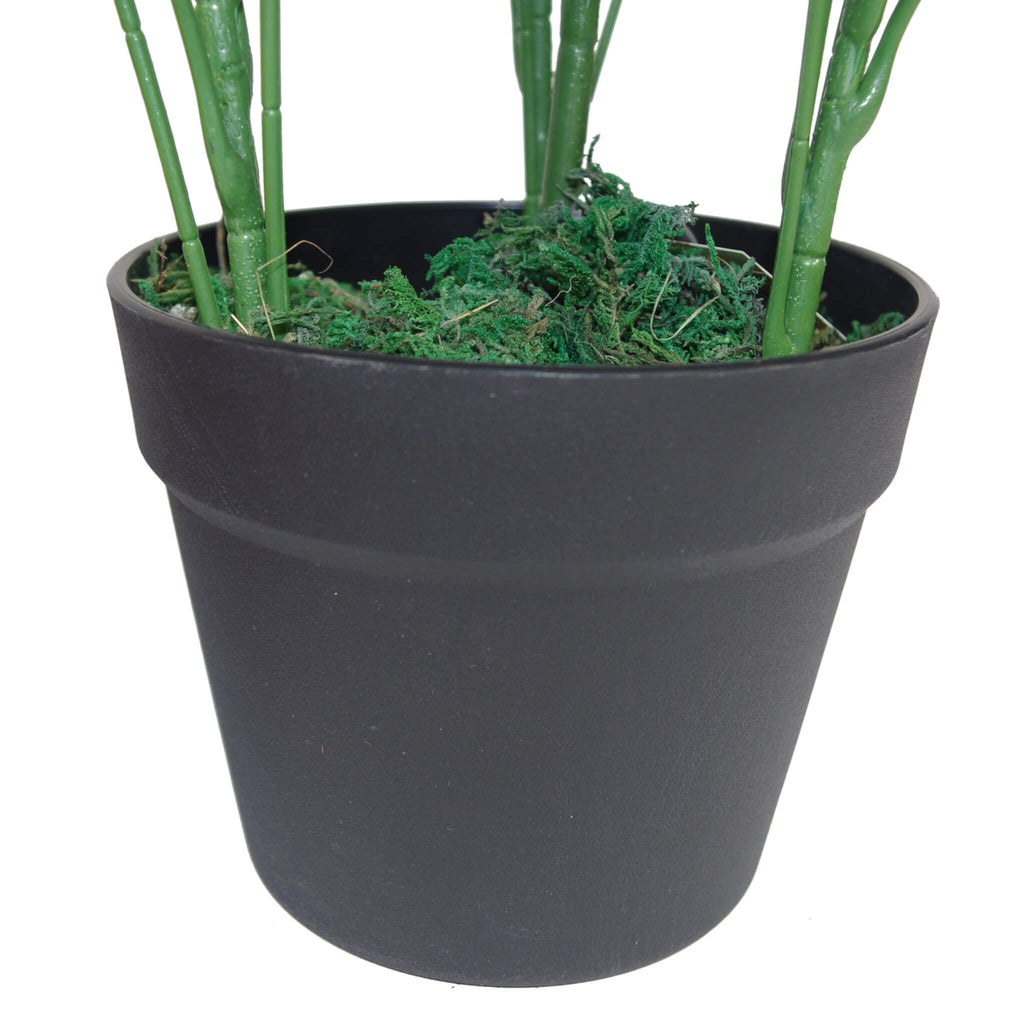 55cm Variegated Artificial Umbrella Plant